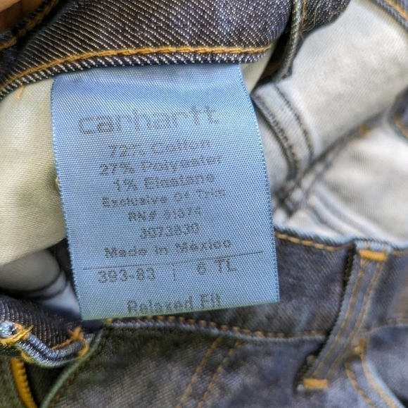 Carhartt relaxed fit denim jeans - Picture 6 of 9